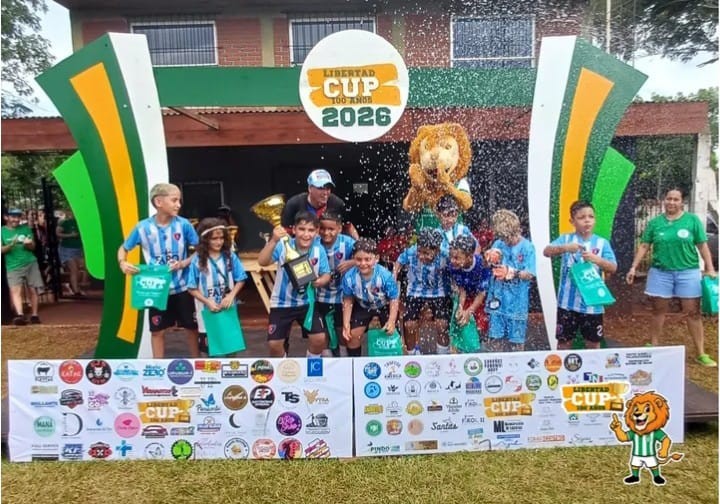 Libertad Cup 2026: Más de 400 niños participaron del Torneo de fútbol Infantil