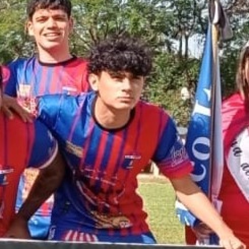 Juan Portillo debutó en Itatí y le dio la victoria al azugrana.