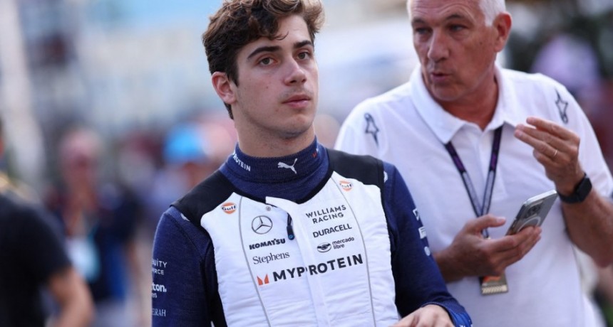 Colapinto sigue sorprendiendo en la F1 en su 2da carrera ya logró sumar sus primeros puntos