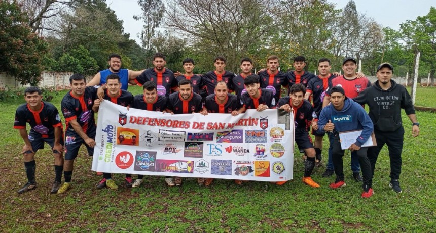 Defensores de San Martín venció a Tayí y se sube a la cima del campeonato