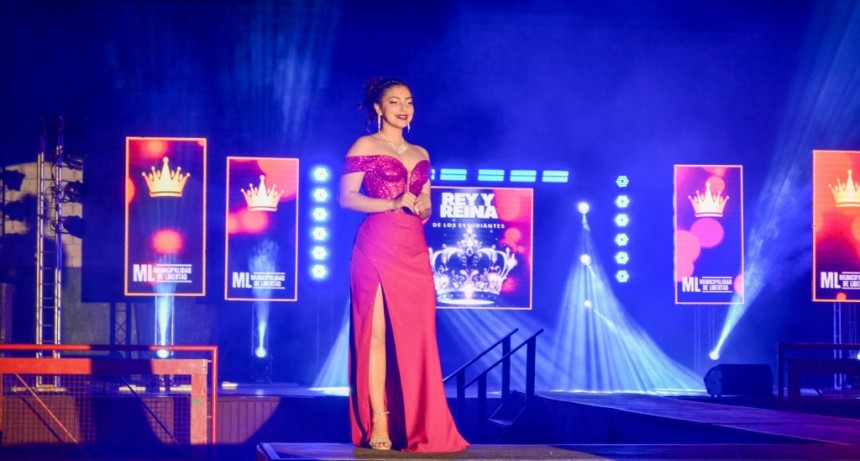 Nahiara Alcaráz y Máximo Díaz de la EPET 33 son Los Reyes de los Estudiantes