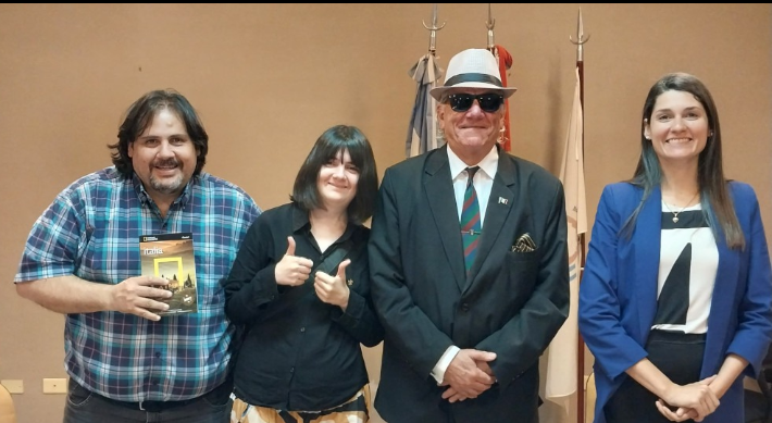 Fernando Ferreira recibió la visita de Ricardo Lubary Consul de Italia