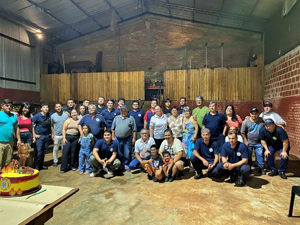 Bomberos Voluntarios de Puerto Libertad celebraron 32 años con muchos logros