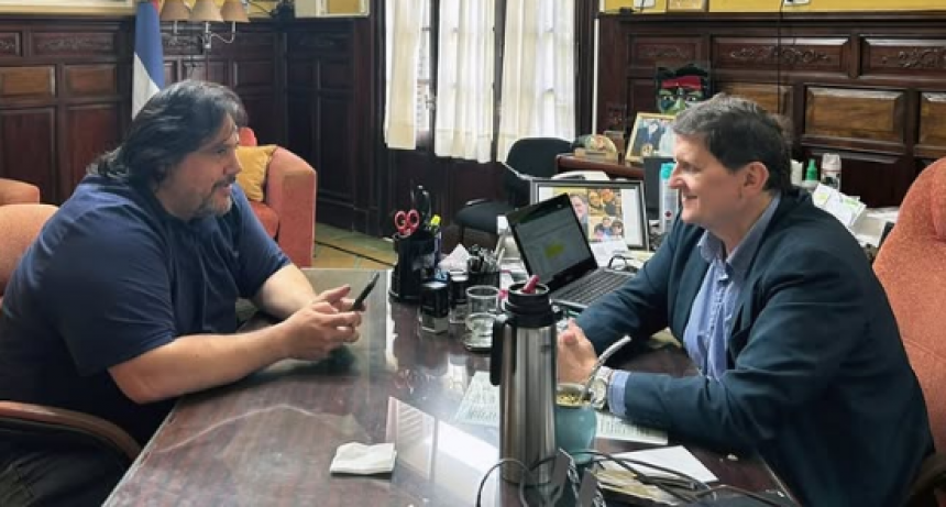 Fuerte respaldo del ministro Safrán al intendente Ferreira en proyectos claves para Puerto Libertad