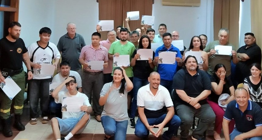 Finalizó el Curso de Soldadura y avanzan en la creación del Centro de Formación de Oficios